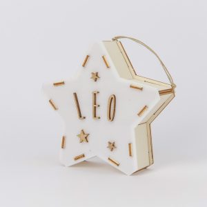 Mini Estrella Luminosa Kit de letras